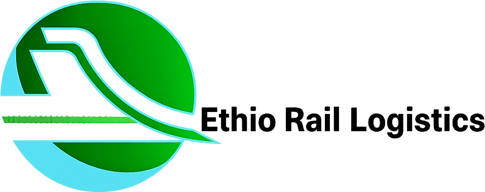 Official transparent Ethio Rail Logistics logo